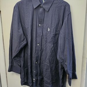 U.S. Polo Assn. Blue Casual Button Down Shirt